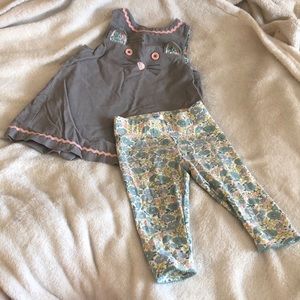 2-pc Spring Mini Boden dress set.